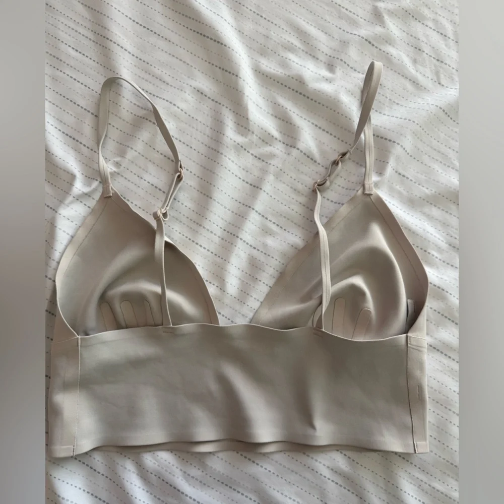 Free People Longline Bralette in Sage Large